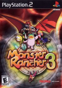 Monster Rancher JP Playstation 2 box art